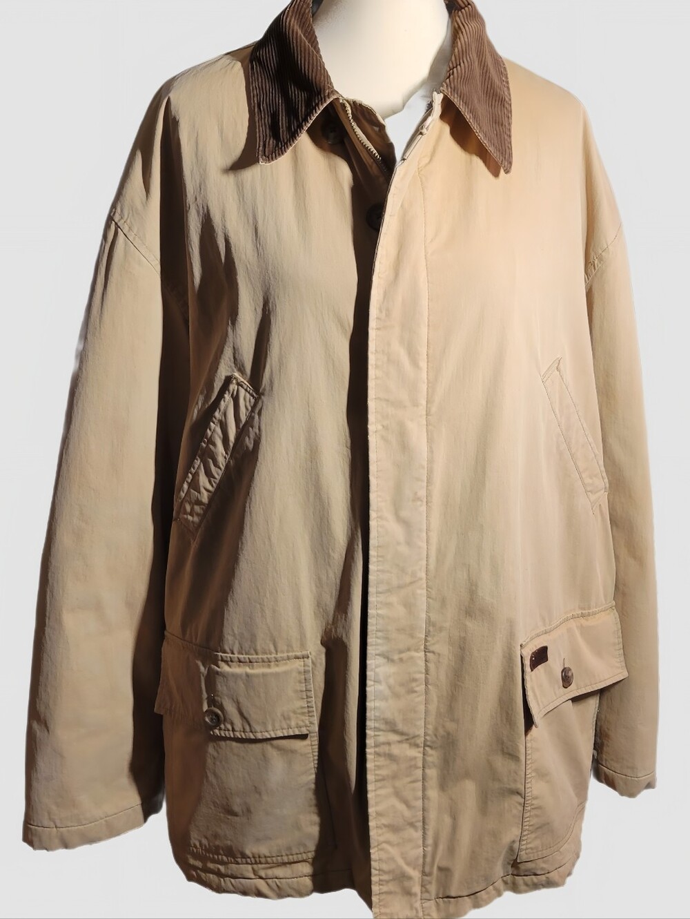 Vintage Polo Ralph Lauren Canvas Barn Chore Coat Lined Outdoor GorpCore Utility